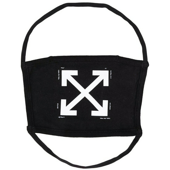 Off-White Other - Off-White 100% cotton face mask crossed arrows